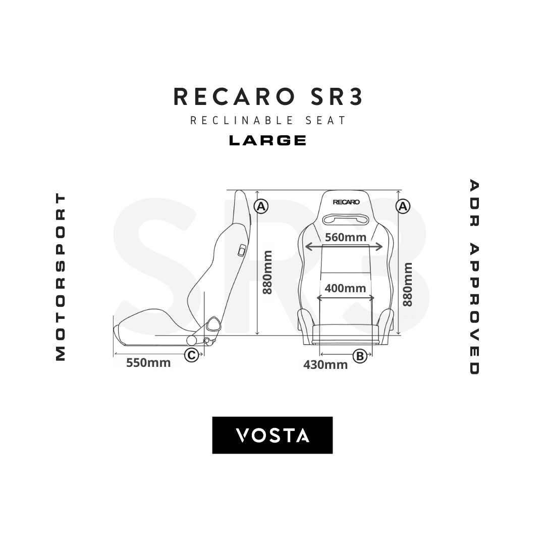 Recaro SR3 Style Recliner Seat - ADR Approved - Image 17