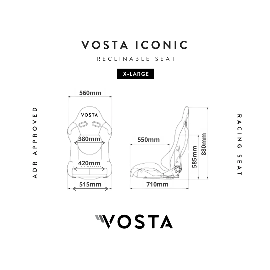 VOSTA Iconic Recliner Seat - ADR Approved - Image 10